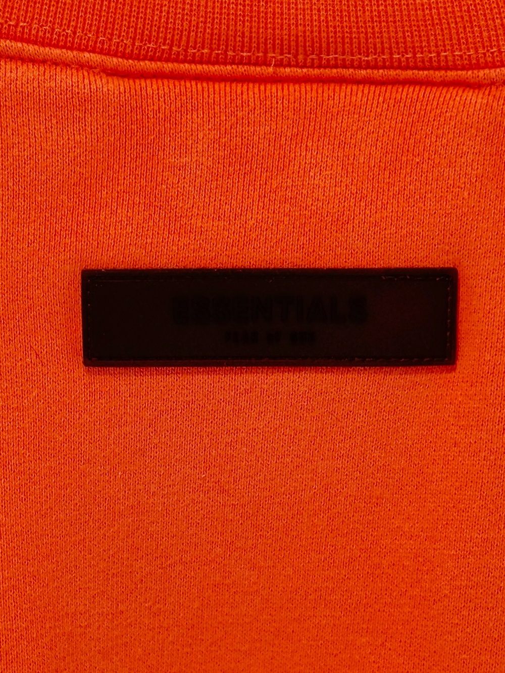 Essentials Coral-Peach Crewneck Sweatshirt - Picture 5 of 5